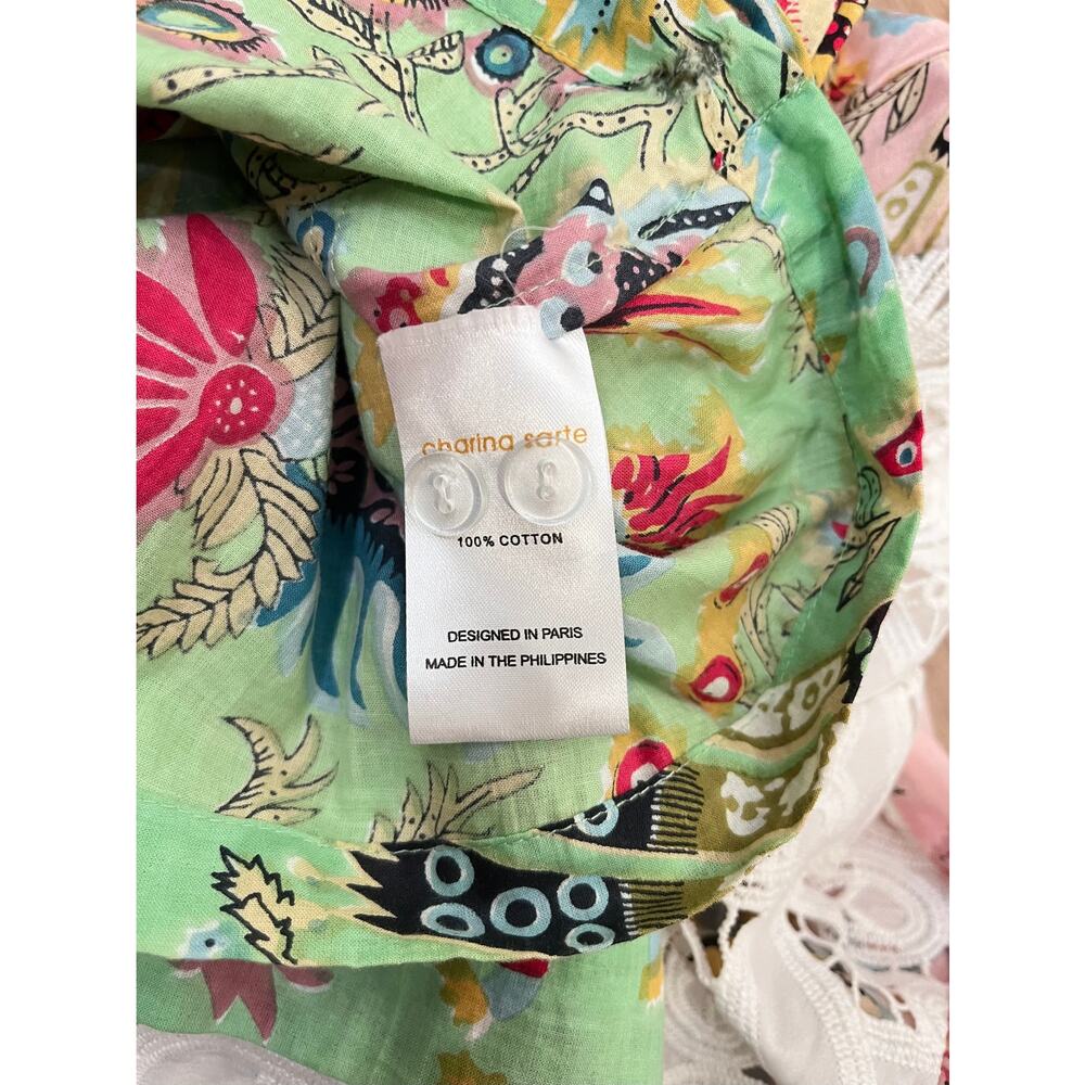 NEW NWT Charina Sarte Maharlika Romper Multi Color Size XS - Picture 5 of 6